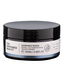 Load image into Gallery viewer, The Groomed Man Co. Morning Wood Beard Balm 100ml