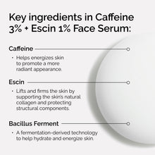 Load image into Gallery viewer, The Ordinary Caffeine 3% + Escin 1% Face Serum 30ml