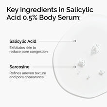 Load image into Gallery viewer, The Ordinary Salicylic Acid 0.5% Body Serum 240ml