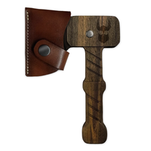 Load image into Gallery viewer, The Beard Struggle Mjolnir Comb Limited Edition with Leather Sheat