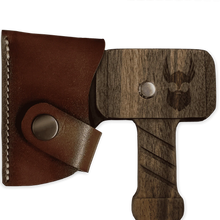 Load image into Gallery viewer, The Beard Struggle Mjolnir Comb Limited Edition with Leather Sheat