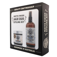 Load image into Gallery viewer, The Bearded Chap Matte Styling Duo Kit