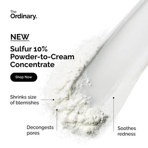 The Ordinary Sulfur 10% Powder-to-Cream Concentrate 5g