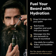Load image into Gallery viewer, The Beard Struggle Liquid Beard Tonic Oil 5ml - Viking Storm