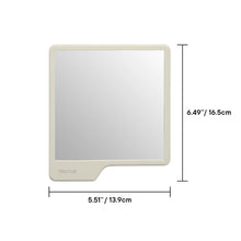 Load image into Gallery viewer, Tooletries The Oliver Shower Mirror - Sand