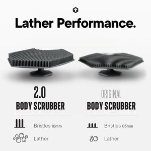 Tooletries The Body Scrubber 2.0 - Charcoal