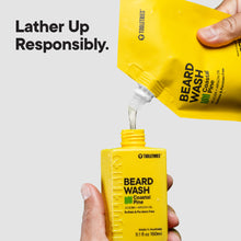 Load image into Gallery viewer, Tooletries Beard Wash Refill - Costal Pine 300ml