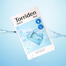 Load image into Gallery viewer, Torriden Dive-In Low Molecule Hyaluronic Acid Mask Pack - 10 Pieces