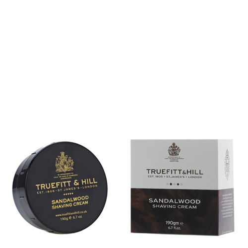 Truefitt & Hill Sandalwood Shaving Cream Bowl 190g