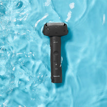 Load image into Gallery viewer, Panasonic Series 300 3-Blade Wet &amp; Dry Electric Shaver - Black