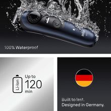 Load image into Gallery viewer, Braun Series 7 Professional Waterproof Beard Trimmer with Travel Case and Charging Stand BT7540