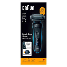 Load image into Gallery viewer, Braun Series 5 Electric Shaver with Precision Trimmer Attachment 52-M1200S Mint