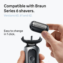 Load image into Gallery viewer, Braun Series 6 64B Replacement Shaver Head