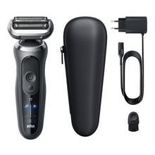 Load image into Gallery viewer, Braun Series 7 Electric Shaver for Men with Travel Case 72-G1000S Grey