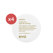 Load image into Gallery viewer, Evo Cassius Styling Clay 90g Quad Bundle