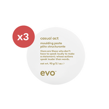 Load image into Gallery viewer, Evo Casual Act Moulding Paste 90g Trio Bundle