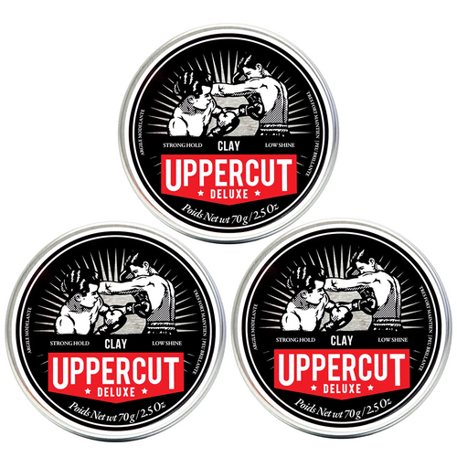 Uppercut Deluxe Clay 70g Trio Bundle