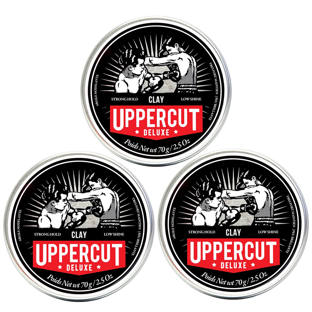 Uppercut Deluxe Clay 70g Trio Bundle