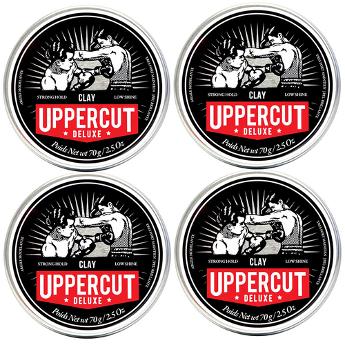 Uppercut Deluxe Clay 70g Quad Bundle