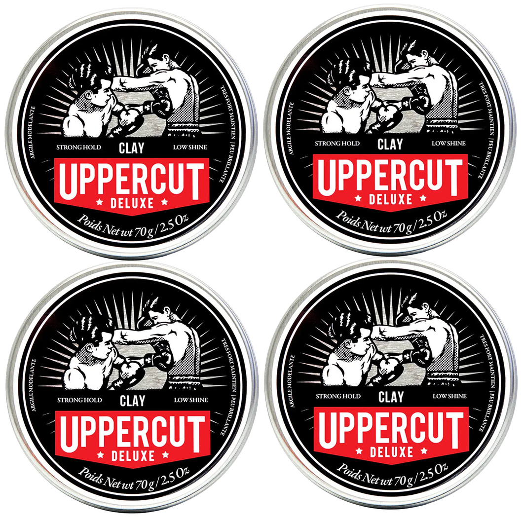 Uppercut Deluxe Clay 70g Quad Bundle