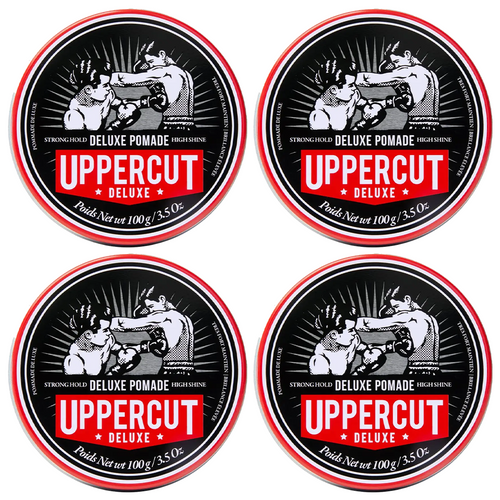 Uppercut Deluxe Pomade 100g Quad Bundle