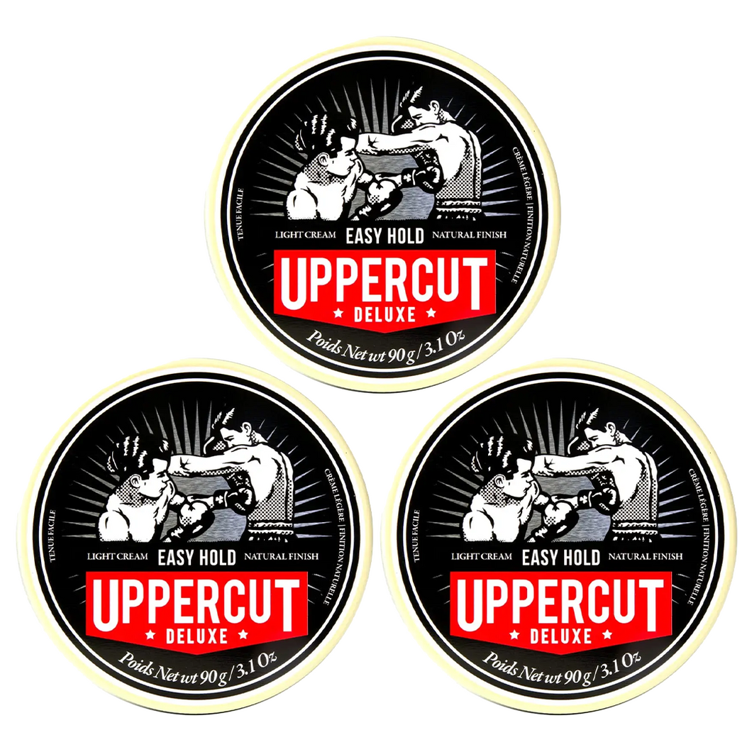 Uppercut Deluxe Easy Hold 90g Trio Bundle