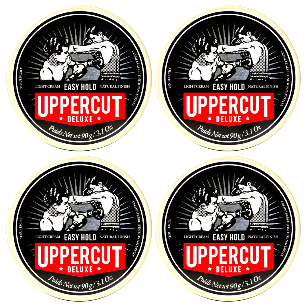 Uppercut Deluxe Easy Hold 90g Quad Bundle