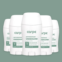 Load image into Gallery viewer, Carpe Antiperspirant Underarm Stick 50ml - 5 Pack