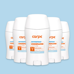 Carpe Antiperspirant Underarm Stick 50ml - 5 Pack