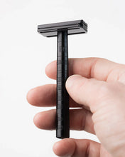 Load image into Gallery viewer, Henson Shaving AL13-M DE Safety Razor Jet Black