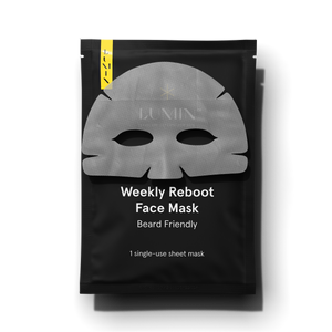 Lumin Weekly Reboot Face Mask Beard Friendly (10 Pack)