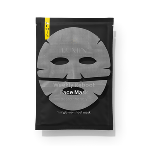 Lumin Weekly Reboot Face Mask Beard Friendly (10 Pack)