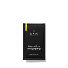 Load image into Gallery viewer, Lumin Charcoal Pore Declogging Strips (15 Pack)