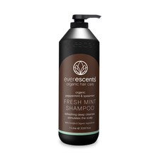 Load image into Gallery viewer, EverEscents Organic Fresh Mint Shampoo 1000ml