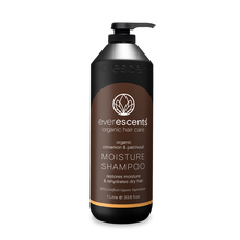 Load image into Gallery viewer, EverEscents Organic Cinnamon &amp; Patchouli Moisture Shampoo 1000ml