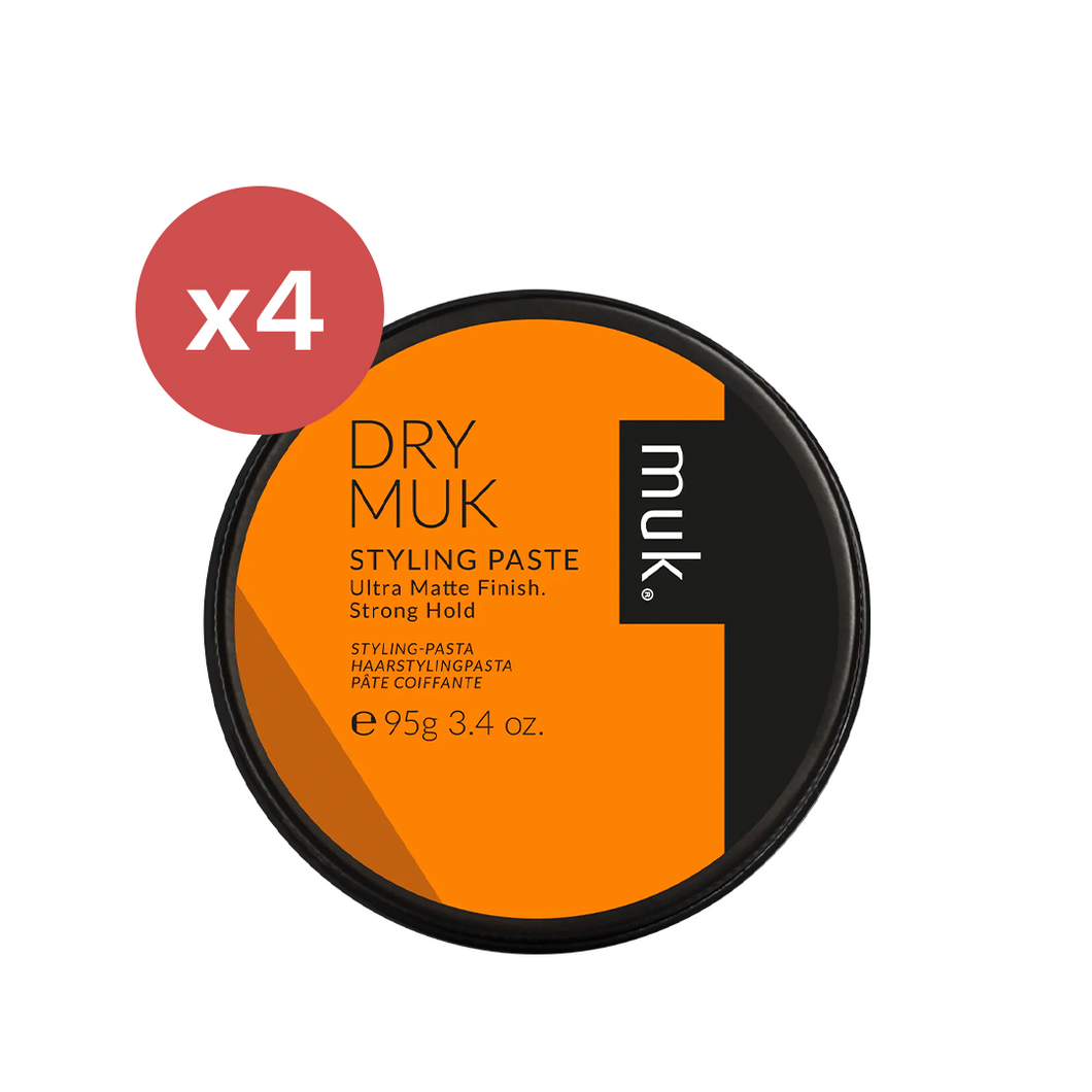Muk Dry muk Styling Paste 95g Quad Bundle