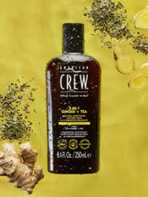 Load image into Gallery viewer, American Crew 3-in-1 Energizing Ginger + Tea 450ml