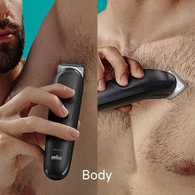Load image into Gallery viewer, Braun Series 7 12-in-1 All-in-One Waterproof Style Grooming Kit with Charging Stand MGK7460