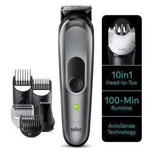 Braun Series 7 10-in-1 All-in-One Waterproof Style Grooming Kit with Charging Stand MGK7420