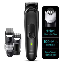 Load image into Gallery viewer, Braun Series 7 12-in-1 All-in-One Waterproof Style Grooming Kit with Charging Stand MGK7460