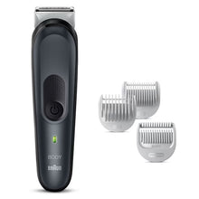 Load image into Gallery viewer, Braun Series 3 Body Groomer with 3 Attachments BG3340