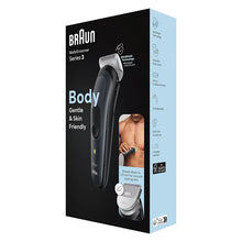 Load image into Gallery viewer, Braun Series 3 Body Groomer with 3 Attachments BG3340