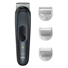 Load image into Gallery viewer, Braun Series 3 Body Groomer with 3 Attachments BG3340