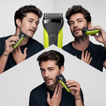 Load image into Gallery viewer, Braun Series 3 Wet &amp; Dry Shave &amp; Style Electric Shaver 300BT