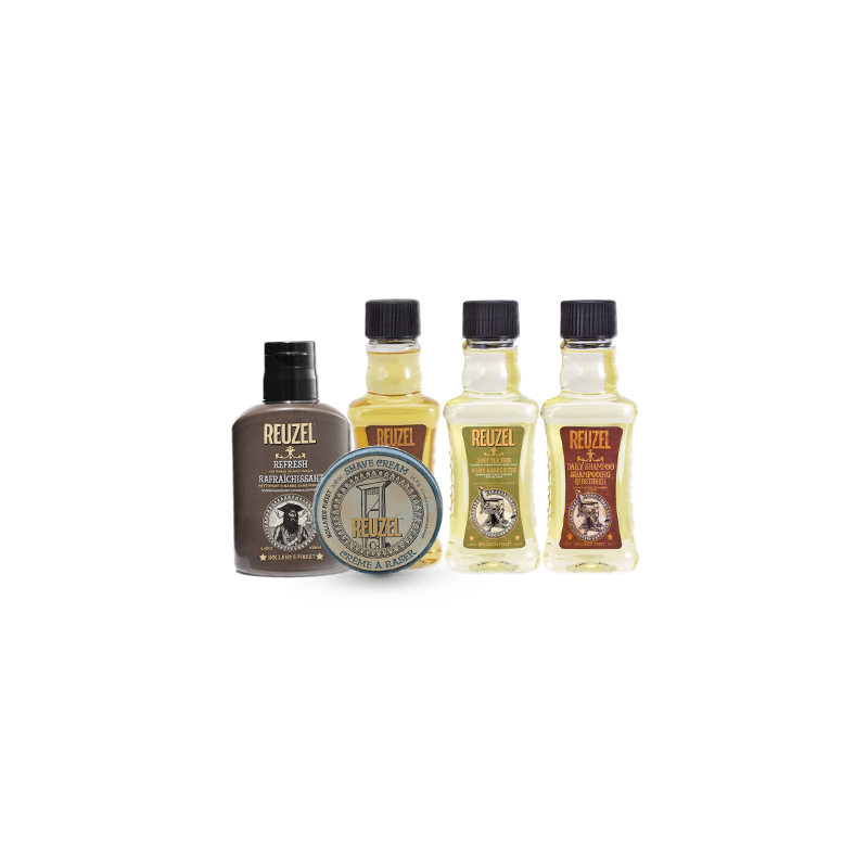 Reuzel 5 Piece Hair, Beard & Shave Bundle