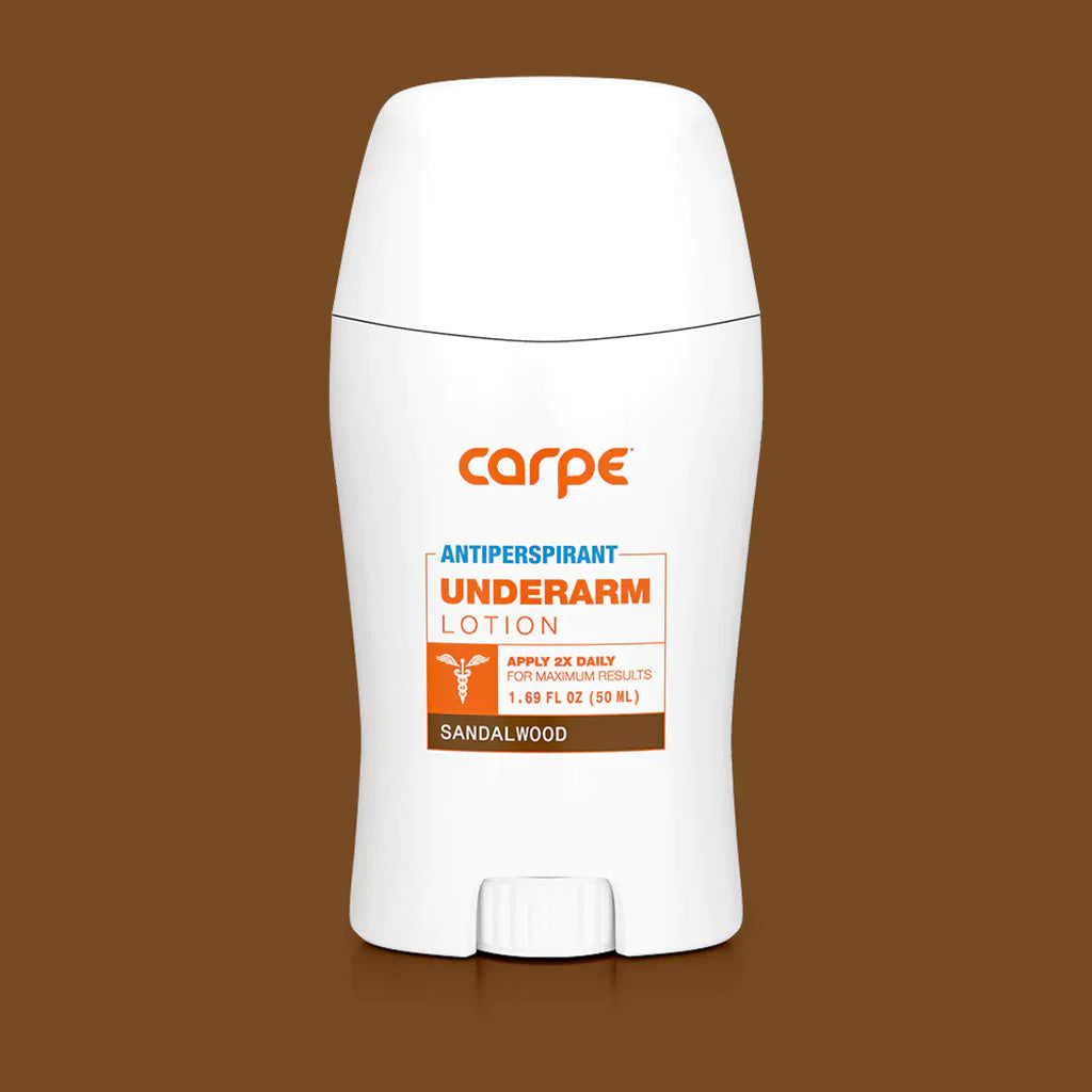 Carpe Antiperspirant Underarm Stick 50ml Above The Collar