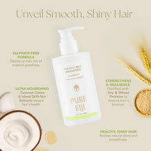 Load image into Gallery viewer, Pure Fiji Coconut Milk Shampoo 280ml - White Gingerlily