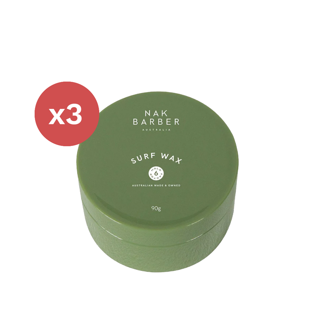 Nak Surf Wax 90g Trio Bundle