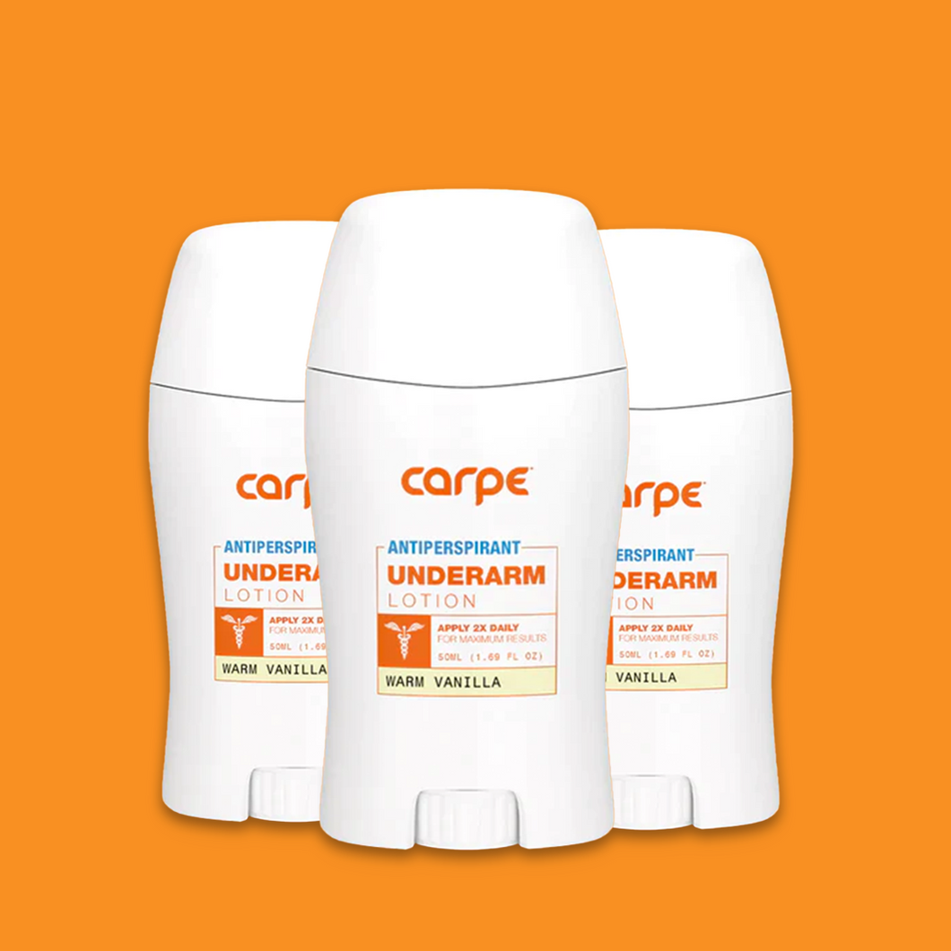 Carpe Antiperspirant Underarm Stick 50ml Trio Bundle