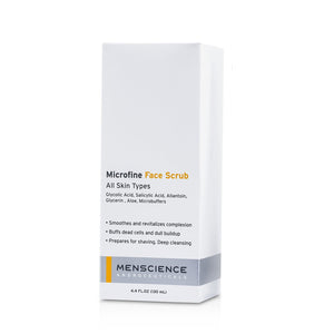 MenScience Microfine Face Scrub 130ml